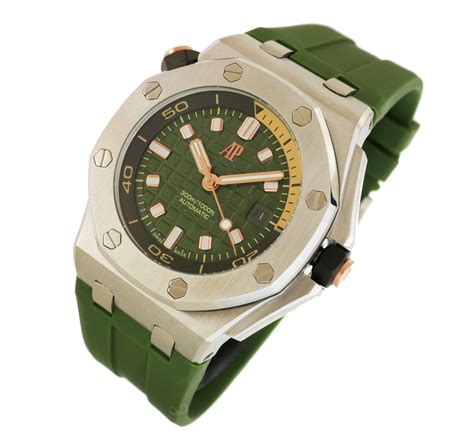 audemars piguet royal oak offshore grün|audemars royal oak offshore collection.